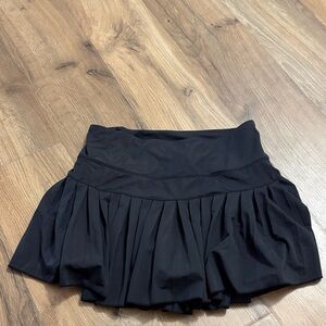 Black Pleated Skirt